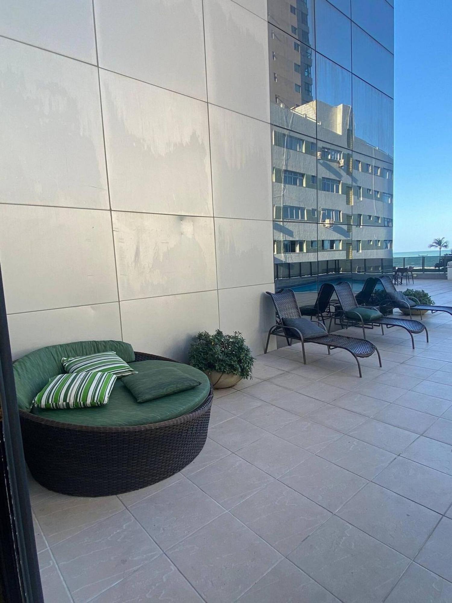 Flat Beira Mar Academia Piscina Boa Viagem Recife - Com Cafe Da Manha Opcional 아파트 외부 사진