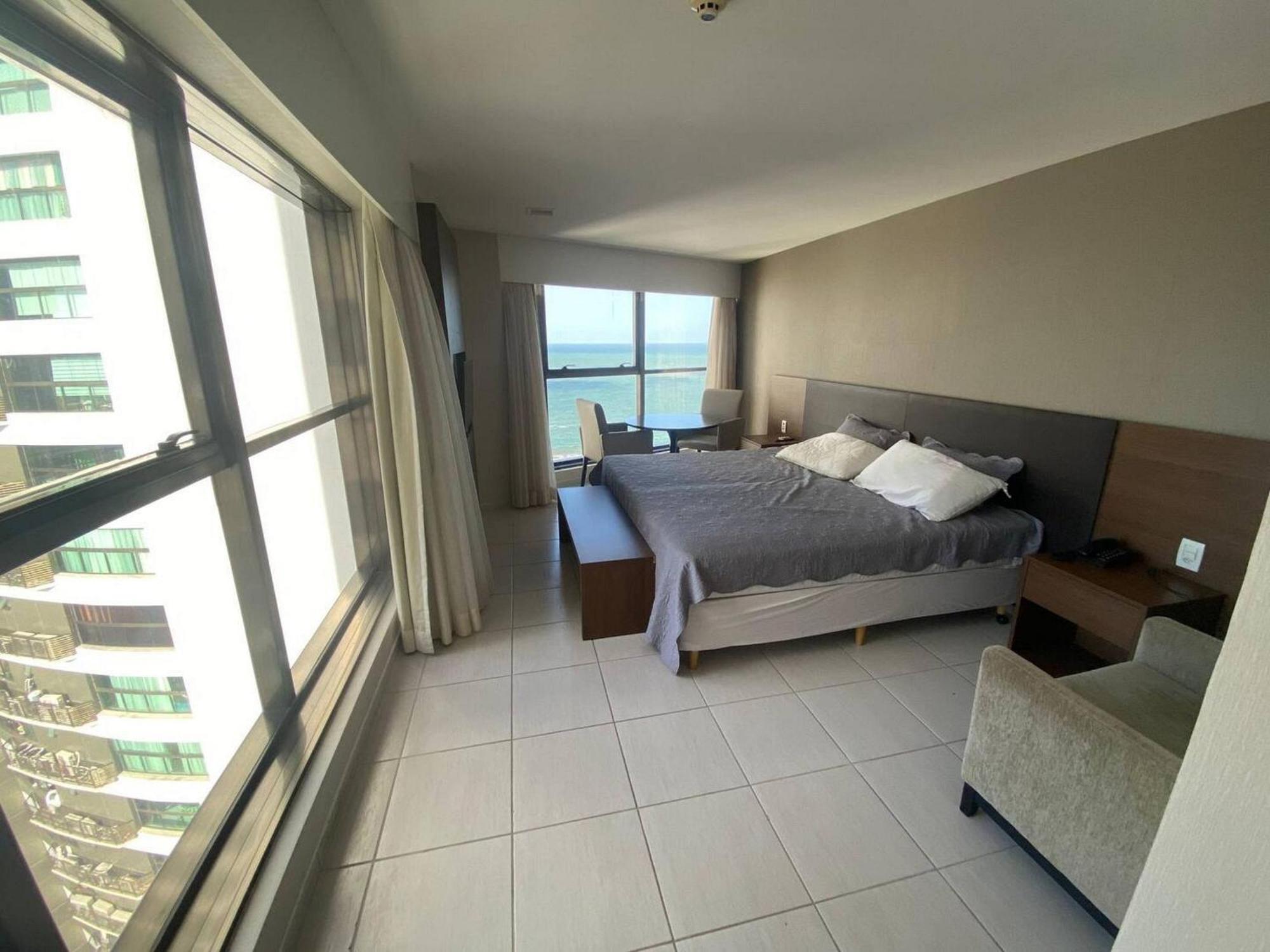 Flat Beira Mar Academia Piscina Boa Viagem Recife - Com Cafe Da Manha Opcional 아파트 외부 사진